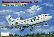 ЕЕ14499 Авиалайнер Як-42 Utair/ МЧС (1/144) Восточный экспресс