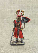 Бруно фон Хорнберг, XIII в.к, 54 мм, Студия Большой полк - фото