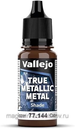 True Metallic Metal Старая медь Vallejo (77144) (77144)