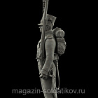 Сборная миниатюра из смолы Рядовой морского батальона. Франция 1812 г. 60 мм, HIMINI (HI-60-036) (HI-60-036)