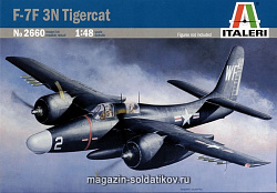 Сборная модель из пластика ИТ Самолет F-7F 3N Tigercat (1/48) Italeri