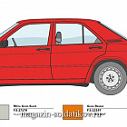 Сборная модель из пластика ИТ Автомобиль M-Benz 190E 2.3 16v (1/24) Italeri