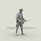 Сборная фигура из смолы SM 3122 Капитан РККА с трофейным мечом син-гунто. Халхин-Гол. 1939 г., 1:35, SOGA miniatures (SM-3122) (SM-3122)