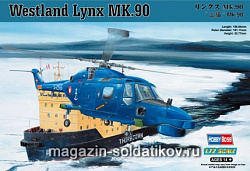 Сборная модель из пластика Вертолет Вестланд линкс MK.90 (1/72)Hobbyboss