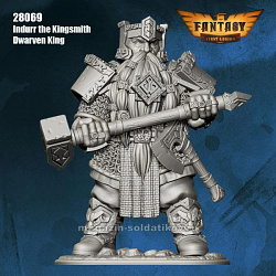 Indurr the Kingsmith Dwarven King, First Legion