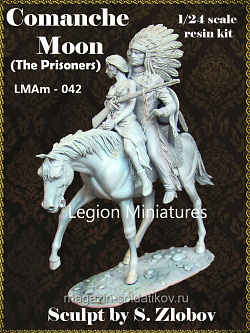 Comanche Moon (The Prisoners) 75 мм, Legion Miniatures (LMAm-042) (LMAm-042)