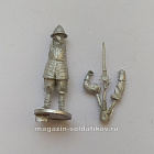Сборная миниатюра из смолы Пикинер в боевом построении (2), Тридцатилетняя война 28 мм, Аванпост