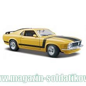 Масштабная модель в сборе и окраске Ford Mustang Boss 2012, 1/24 Maisto - фото
