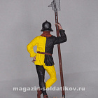 Миниатюра в росписи Швейцарский алебардщик, XV 1:32, Сибирский партизан (СП130) (СП130)