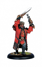 Сборная миниатюра из металла PIP 33041 Khador Kovnik Jozef Grigorivich BLI Warmachine - фото