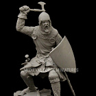 Сборная миниатюра из смолы Robert Bruce, King of Scotland 75 mm, 1:24 Medieval Forge Miniatures (C-75-025) (C-75-025)