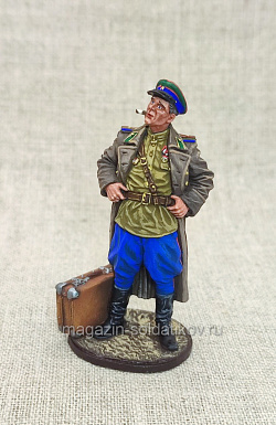 Майор-пограничник в отпуске 1945 г. 54 мм, Студия Большой полк (ИЛ1738.14.01.54) (ИЛ1738.14.01.54)