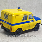 УАЗ-469 ППС (Патрульно-постовая служба), Автомобиль на службе №48, 1:43, DeAgostini (307-196) (307-196)