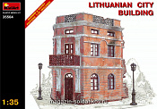 Сборная модель из пластика Литовское городское здание MiniArt (1/35) - фото