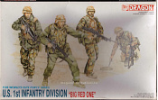 3015 К U.S. 1st Infantry Division «Big Red One», 1/35 Dragon - фото