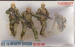 3015 К U.S. 1st Infantry Division «Big Red One», 1/35 Dragon (Q445-014) (Q445-014)