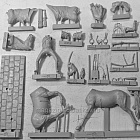 Сборная миниатюра из смолы Русский гусар, 1812 г. 54 мм, Chronos miniatures (CHM-54100) (CHM-54100)