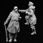 Сборная фигура из смолы German soldiers, Kharkov 1943, 1/35, Stalingrad