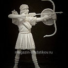 Сборная миниатюра из смолы Лучник эпирский, 54 мм, TRILOKA miniatures (TLK-54-051) (TLK-54-051)