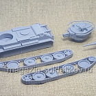 Советский танк БТ-7А 3D 1/56 3Д Корнукопия (552-020) (552-020)