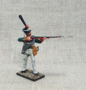 Миниатюра из олова Гренадер Лейб-гвардии Преображенского полка, 54 мм, Студия Большой полк - фото