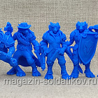 Фигурка из смолы Отряд «Омиксир» (синий цвет) (GK-003) (GK-003)