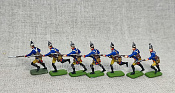 Солдатики из пластика в росписи Прусские гренадеры, набор 7 шт., Семилетняя война, Revell - фото