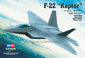 Q445-172 80210 80210 F-22A Raptor1/72 Hobby Boss