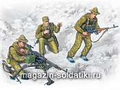 Сборные фигуры из пластика Советский спецназ, война в Афганистане 1979-19883 (1/35) ICM - фото