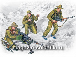 Сборные фигуры из пластика Советский спецназ, война в Афганистане 1979-19883 (1/35) ICM