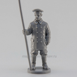 Сборная миниатюра из смолы Матрос-артиллерист, 28 мм, Аванпост