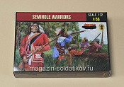 Солдатики из пластика M160 Seminole warriors (1/72) Strelets - фото