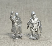 Сборные фигуры из металла Византия X век. Стратег, 28 мм STP-miniatures - фото