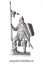Миниатюра из металла 242. Русский конный воин, XIV в. EK Castings - фото