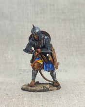 Миниатюра из олова Турецкий воин с луком, 54 мм Студия Большой полк - фото