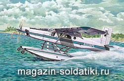 Сборная модель из пластика Pilatus PC-6 B2/H4 Turbo Porter Floatplane 1/48 Roden