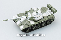 Масштабная модель в сборе и окраске Танк Т-55 в СССР (1:72) Easy Model