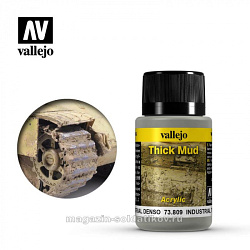 Weathering effects, Густая грязь, индустриальная Vallejo (73809) (73809)