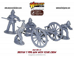 7 фунтовая Пушка + команда BLI, Warlord (WGZ-BRI-23) (WGZ-BRI-23)