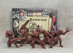 Фигурка из смолы «Ратмэны» (набор 5 шт.) (GK-009) (GK-009)