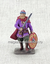 Вещий Олег- князь Новгородский (с 879 г) и князь Киевский , 54 мм, - фото