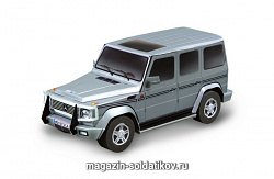 Сборная модель из картона. Масштаб 1/24. Mercedes G-Class 5dr (серебро) Умбум
