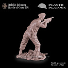 Солдатики из пластика Британская пехота. Защитники Крита, 1:32 Plastic Platoon