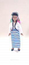 Бутан. Куклы в костюмах народов мира DeAgostini - фото