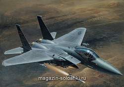 Сборная модель из пластика ИТ Самолет F-15 A/C Eagle (1/48) Italeri