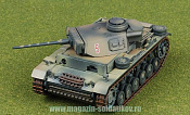 88030 Танк PANZER III AUSF. L     10.Pz.Div., Afrikakorps 1942, Panzerstahl