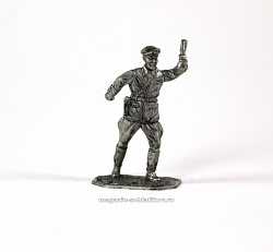 Миниатюра из олова 048 РТ Красный командир 54 мм, Ратник