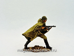 Автоматчик РККА 1943-45 гг., 54 мм, Студия Большой полк (ИЛ0240.14.01.54) (ИЛ0240.14.01.54)