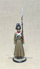 Миниатюра из олова Сменный караульный солдат, 54 мм, Студия Большой полк - фото