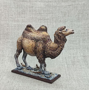 Миниатюра из олова Верблюд, 54 мм, Студия Большой полк - фото